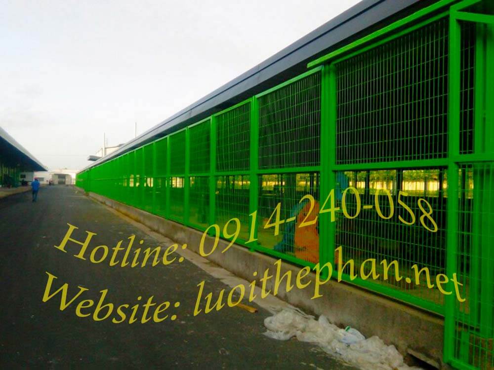 Hàng rào lưới hàn khung