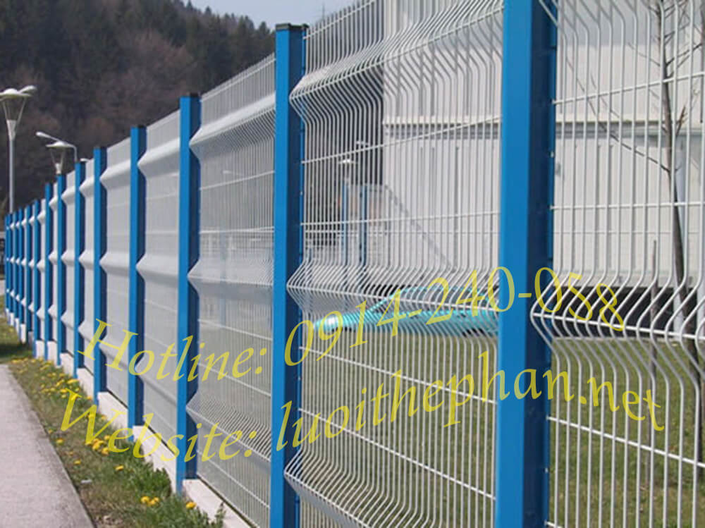 Hàng rào bắt cột trái đào