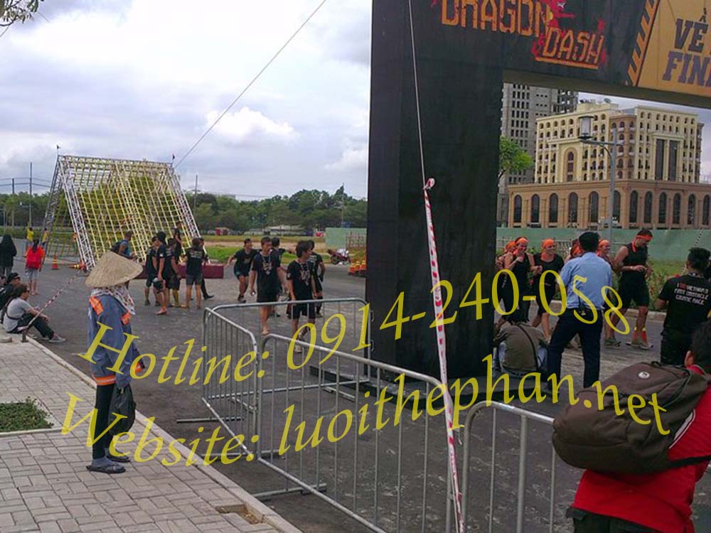 Hàng rào tạm - Barrier cũ