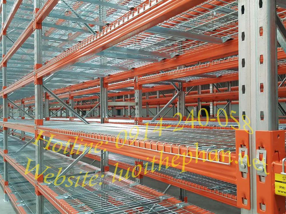 Mâm lưới kệ Racking chữ U